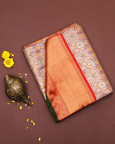 The Lalic Kanjivaram silk saree - PattuCheeralu