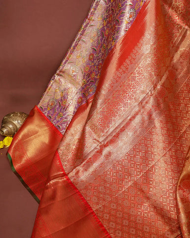 The Lalic Kanjivaram silk saree - PattuCheeralu