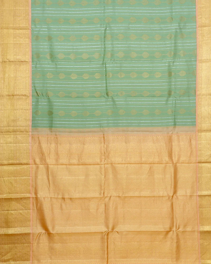 Pastel Kanjivaram Silk Saree - PattuCheeralu