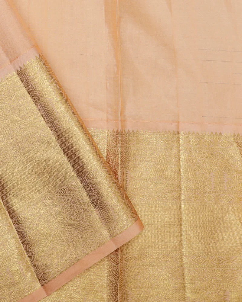 Pastel Kanjivaram Silk Saree - PattuCheeralu