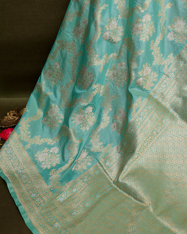 Katan banarasi silk saree - PattuCheeralu