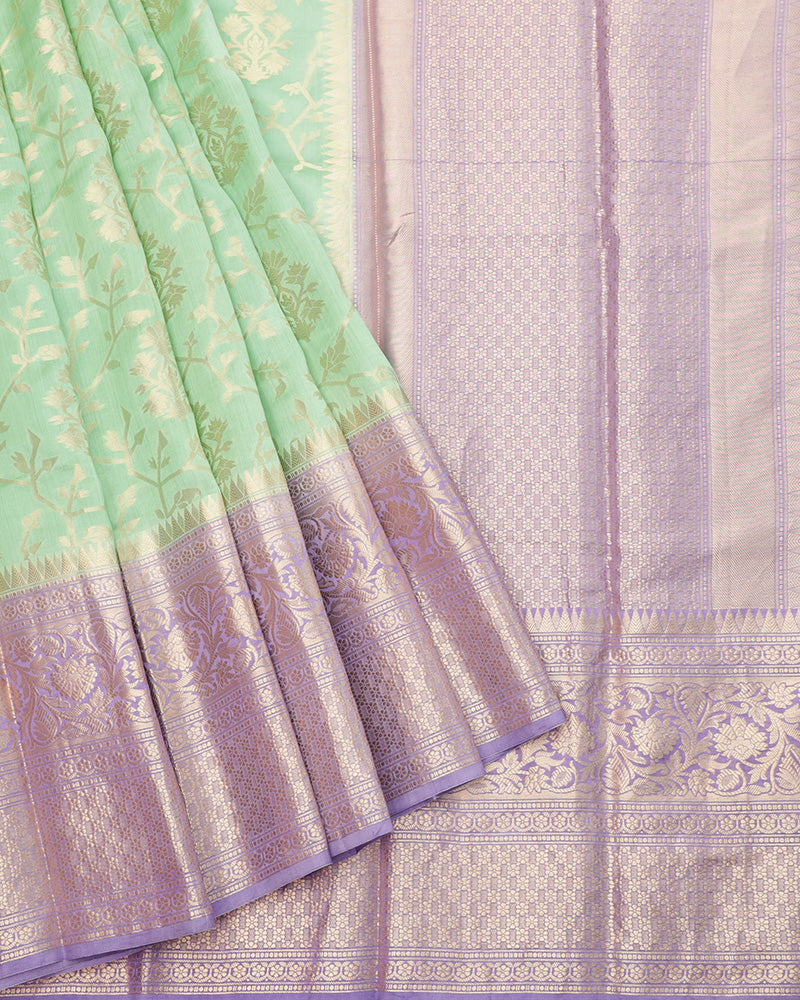 Lalic fancy banarasi silk saree - PattuCheeralu