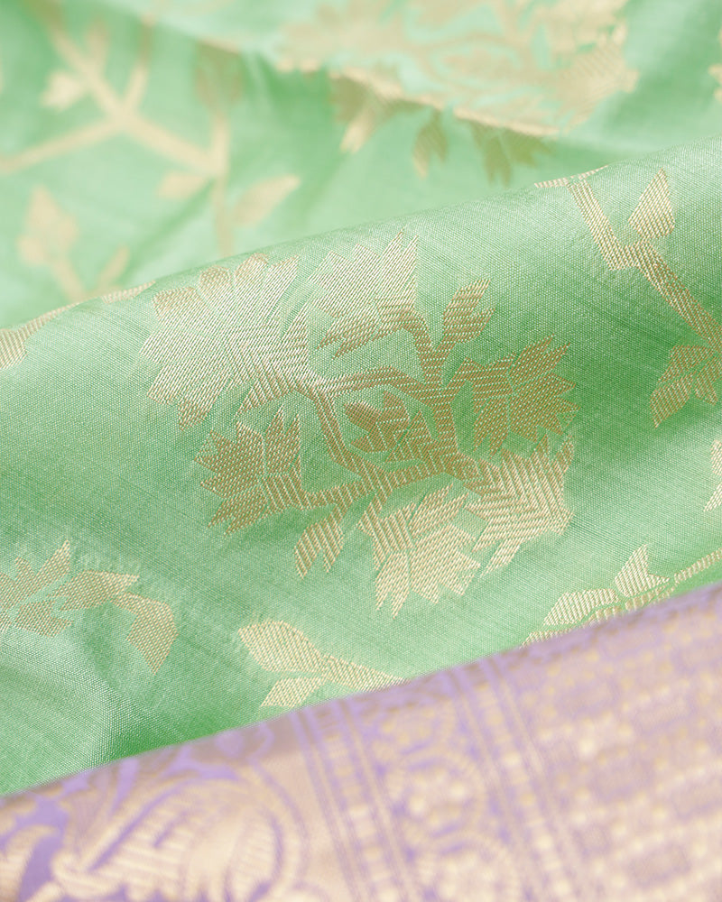 Lalic fancy banarasi silk saree - PattuCheeralu