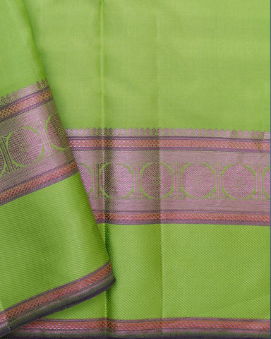 Pastel Lavender Katan Banarasi Silk Saree - PattuCheeralu