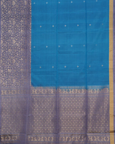 Torque Blue Soft Silk Saree - PattuCheeralu