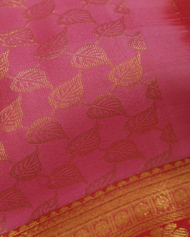 Pink Jeeva Silk Saree - PattuCheeralu