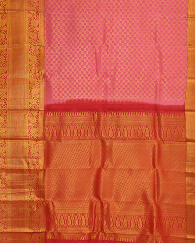 Pink Jeeva Silk Saree - PattuCheeralu