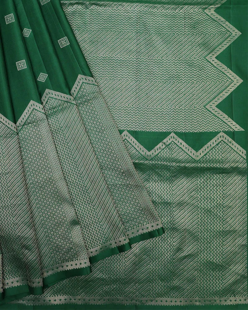 Green Soft Silk Saree - PattuCheeralu