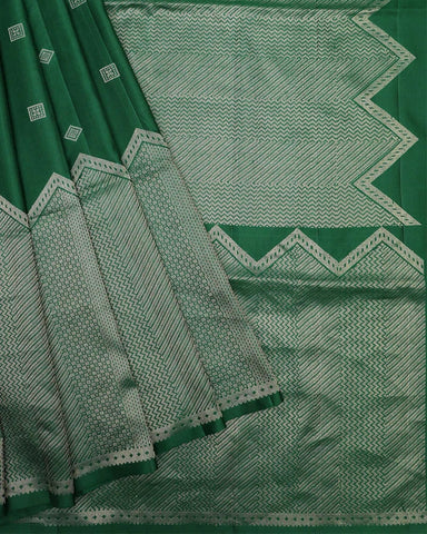 Green Soft Silk Saree - PattuCheeralu