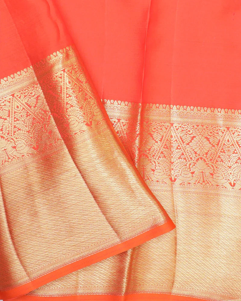 The Royal Blue Kanjivaram Silk Saree - PattuCheeralu