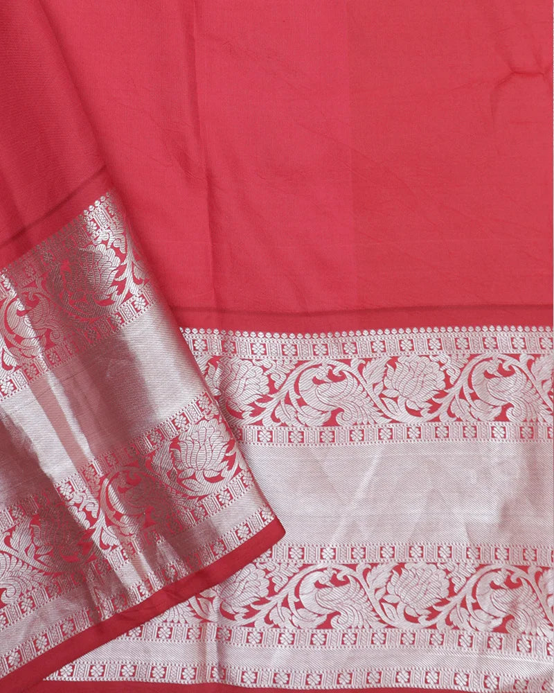 The Pastel Sea Green Embroidery Silk Saree - PattuCheeralu