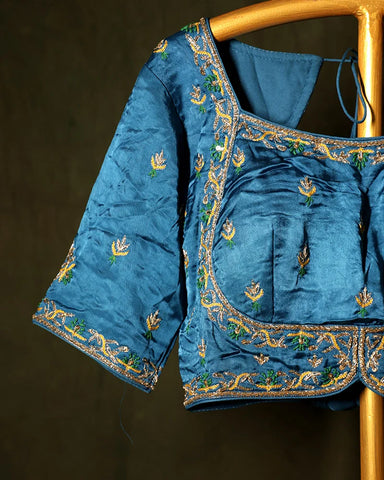 Multi Color Bandhani Crepe Lehenga Set - PattuCheeralu