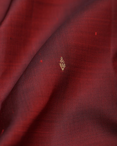Brown Kanjivaram Saree - PattuCheeralu