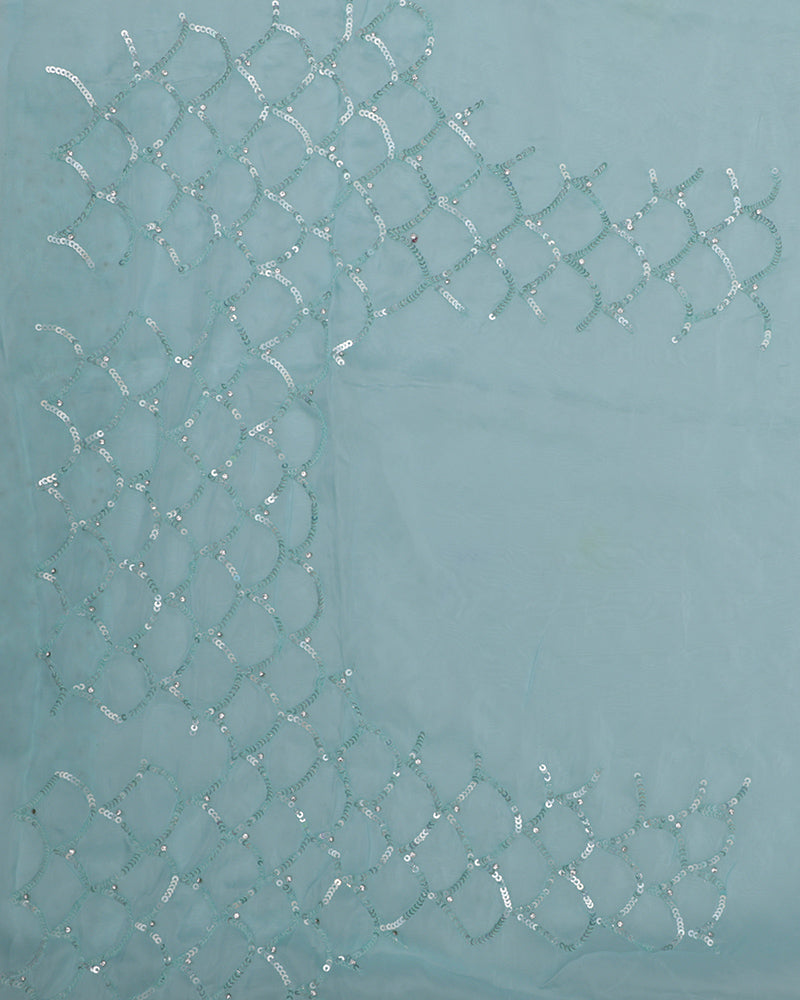 Blue Crepe Silk Saree - PattuCheeralu