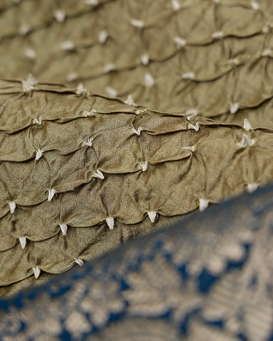 Pista green bandhani silk saree - PattuCheeralu