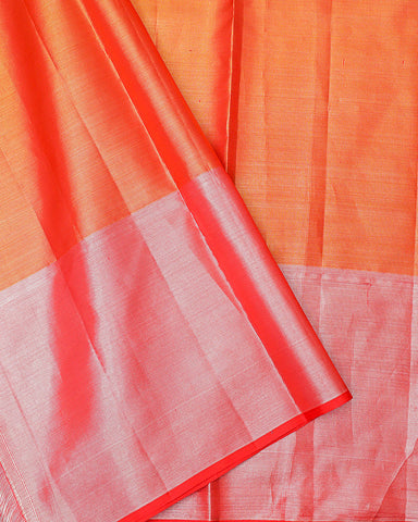 The yellow tissue Kanjivaram silk saree - PattuCheeralu