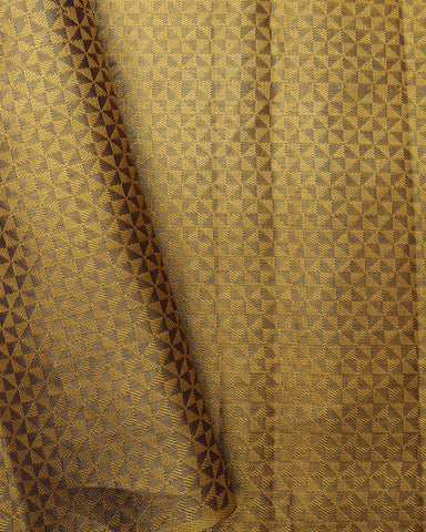 Peach Tissue Kanjivaram Saree - PattuCheeralu