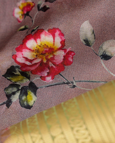 Lalic printed kanjivaram silk saree - PattuCheeralu