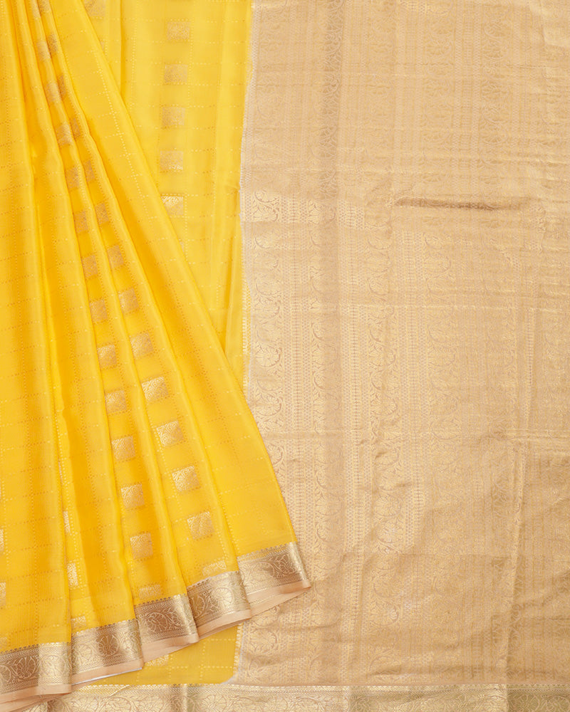 Bottle green Mysore silk saree. - PattuCheeralu
