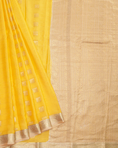 Bottle green Mysore silk saree. - PattuCheeralu