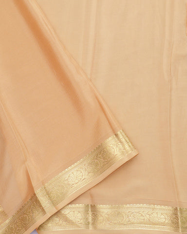 Bottle green Mysore silk saree. - PattuCheeralu