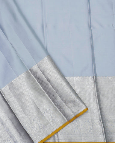 The purple Kanjivaram silk saree - PattuCheeralu
