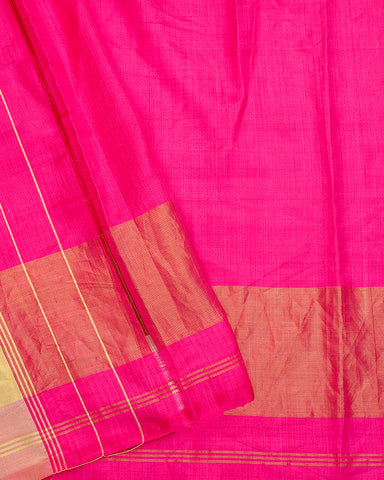 Royal blue Bandhani silk saree - PattuCheeralu
