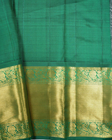 Peach pink kanjivaram silk saree - PattuCheeralu