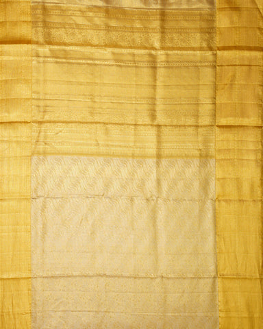 Golden bridal tissue kanjivaram saree - PattuCheeralu