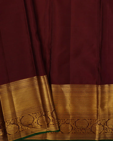 Onion pink kanjivaram silk saree - PattuCheeralu