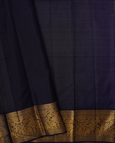 Peach kanjivaram silk saree - PattuCheeralu