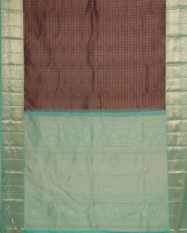 Navy blue kanjivaram silk saree - PattuCheeralu