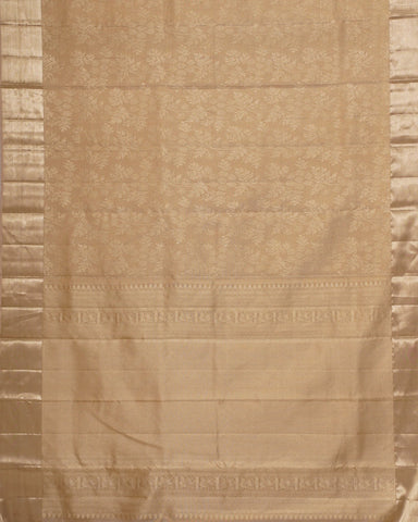 Brown kanjivaram silk saree - PattuCheeralu