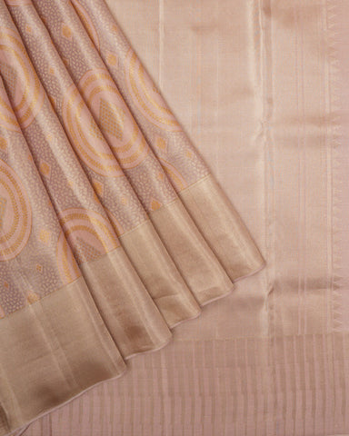 Pink tissue kanjivaram saree - PattuCheeralu