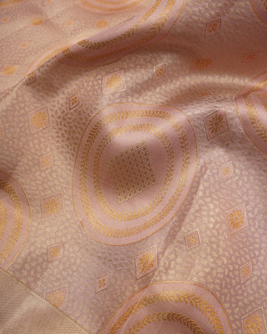 Pink tissue kanjivaram saree - PattuCheeralu