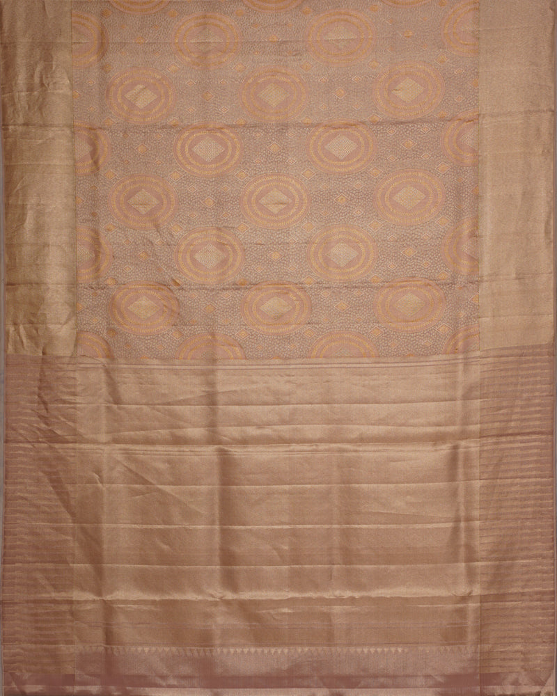Pink tissue kanjivaram saree - PattuCheeralu