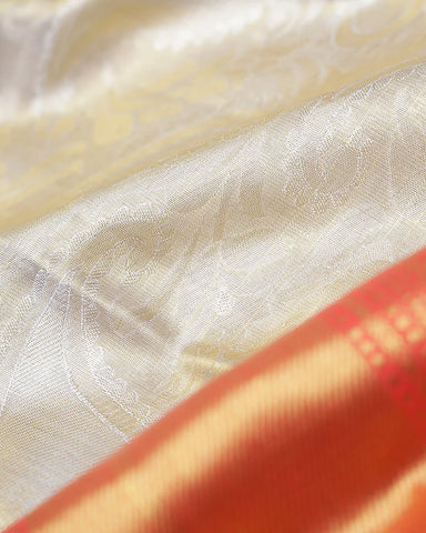 Gold Tissue Kanjivaram Saree - PattuCheeralu