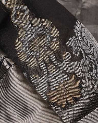 Sable Black Silk Saree - PattuCheeralu