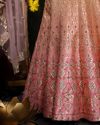 Pink Lehenga Set - PattuCheeralu