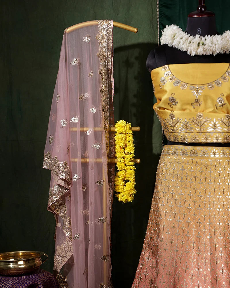 Pink Lehenga Set - PattuCheeralu