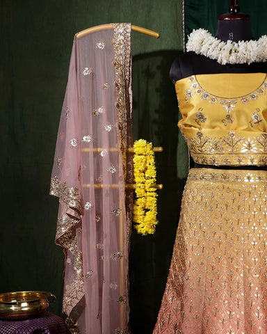 Pink Lehenga Set - PattuCheeralu
