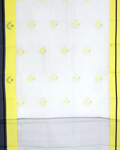 White Chanderi Silk - PattuCheeralu