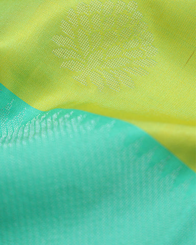 Light Green Kanchipuram Silk Saree - PattuCheeralu