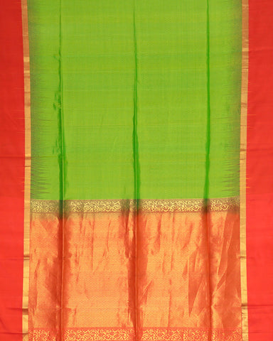 Light green soft silk - PattuCheeralu