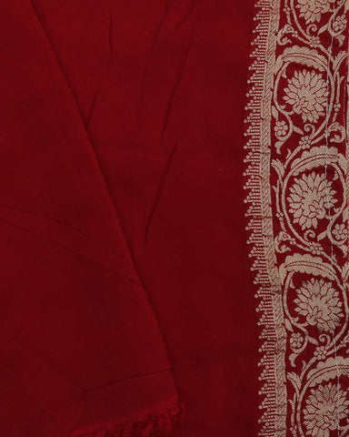 Yellow Banarasi Georgette Saree - PattuCheeralu