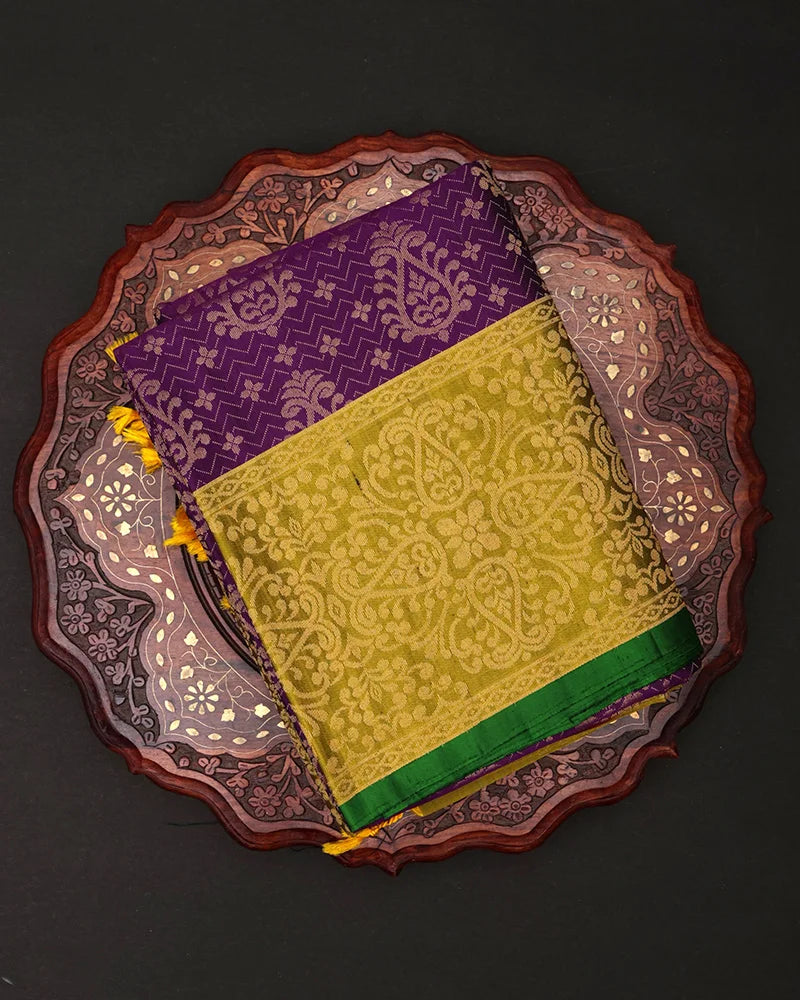 Purple Soft Silk Saree - PattuCheeralu