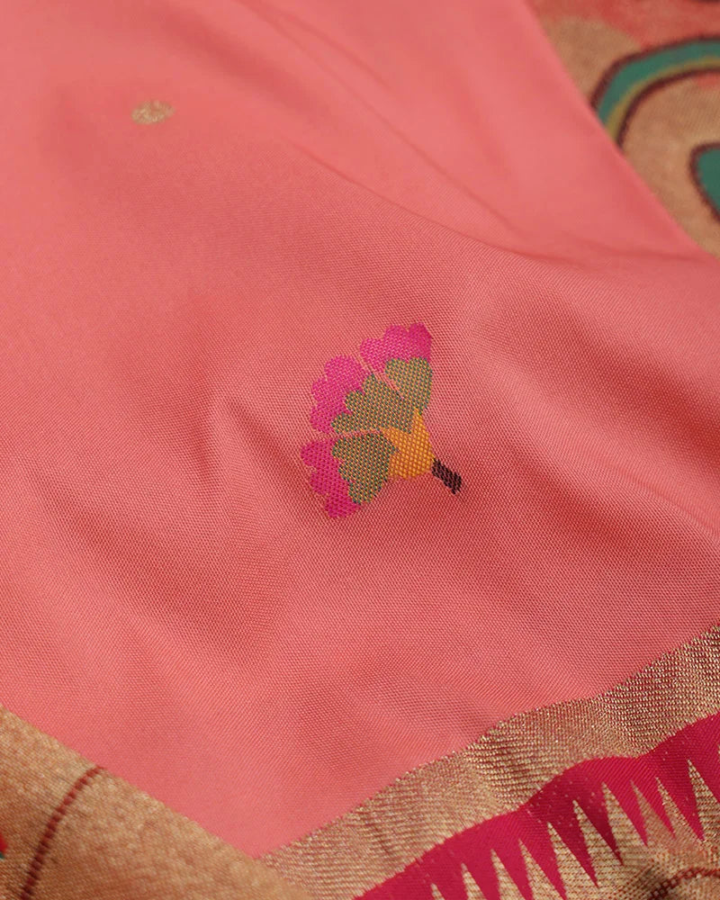 The Pink Soft Silk Saree - PattuCheeralu