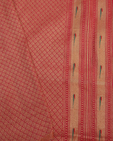 The Pink Soft Silk Saree - PattuCheeralu