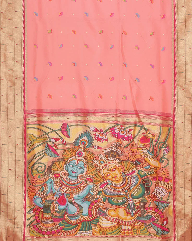 The Pink Soft Silk Saree - PattuCheeralu