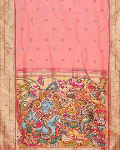 The Pink Soft Silk Saree - PattuCheeralu